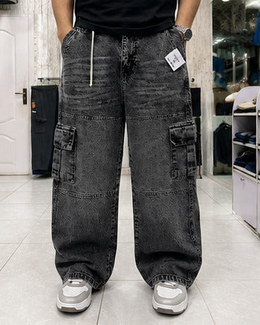 Cargo Denim - Gen Z Style (Ash Grey)