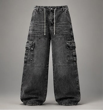 Cargo Denim - Gen Z Style (Ash Grey)